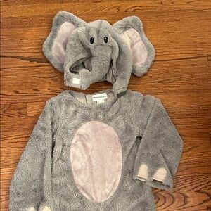 Adorable Gray Elephant Costume